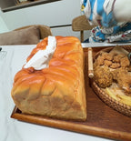 Bread - Shaped Tissue Box , Decorative Food - Themed Tissue Holder