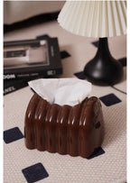 Ceramic Chocolate Tissue Box,for Kitchen, Living Room & Office Decor
