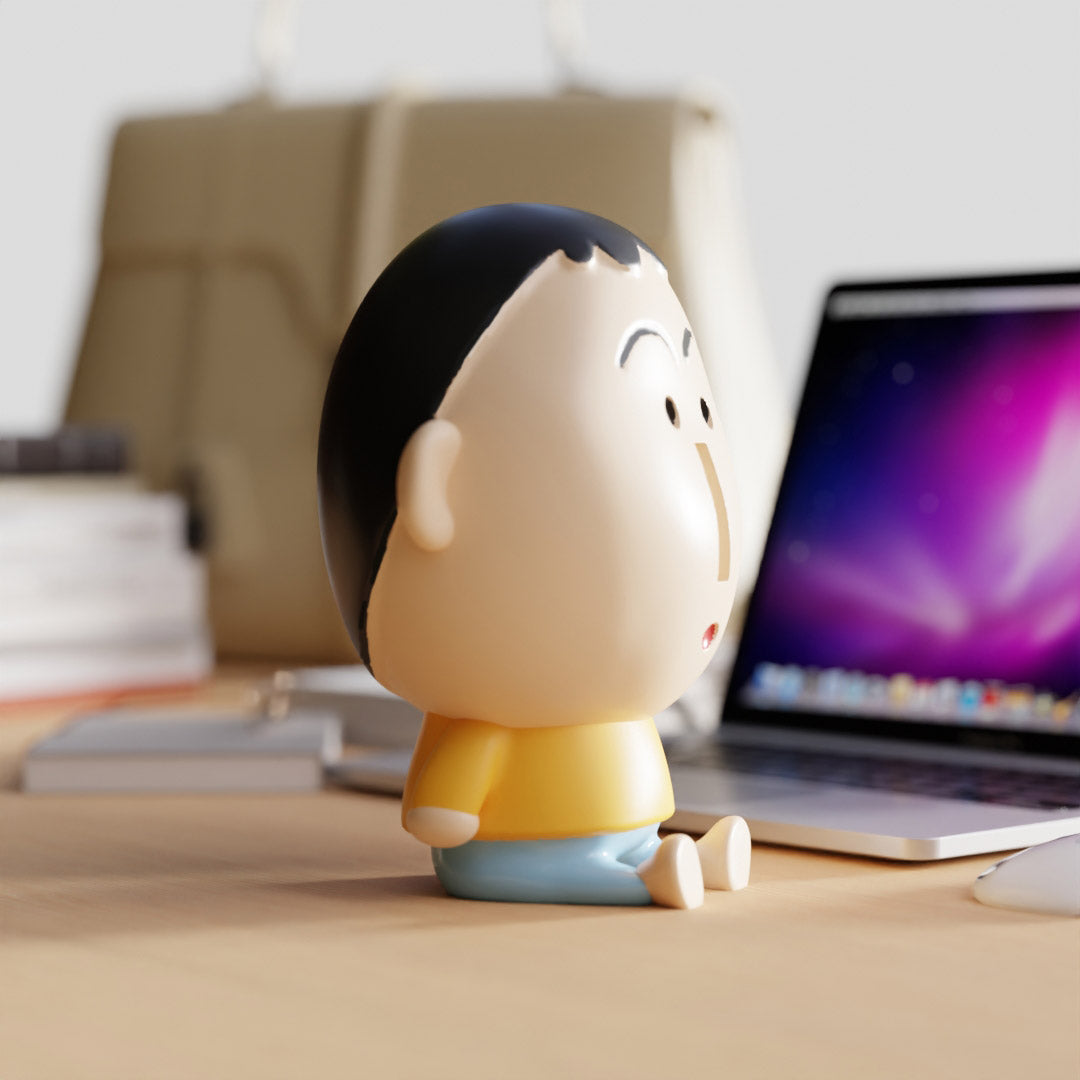 Funny Little Boy Tissue Box – Quirky Cartoon Design  for Home & Office