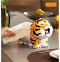 Cute Tiger Toilet Paper Holder – Desktop & Bathroom Tissue Dispenser for Kitchen, Vanity & Home Décor