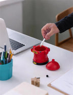 Fire Hydrant - Shaped Resin Ashtray, Creative Fire - Themed Cigarette Ashtray