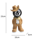 Billiard - Themed Resin Figurines , Alternative Home Decor Ideas, Personalized Gifts
