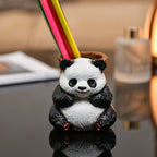 Whimsical Panda Pen Cup – Cute Animal Desktop Organizer for Study or Workspace
