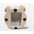 Ceramic Smiley Face Roll - Shaped Tissue Box, Cute Decorative Tissue Holder