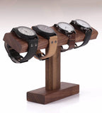 Wooden Watch Display Stand, T - Bar Watch Holder for Bracelet and Watch Organization