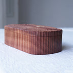 Bear - Shaped Sabili Wood Storage Box, Multi - Use Organizer for Jewelry, Tableware, and Small Items