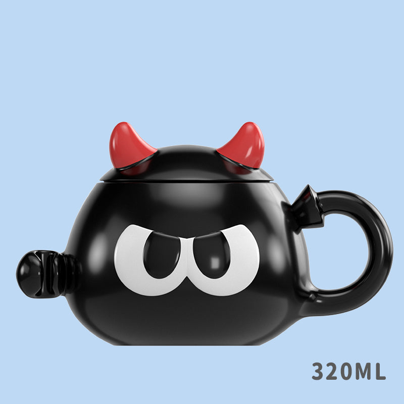 Cute Cartoon Monster Ceramic Mugs , Whimsical Coffee/Tea Cups for Home Decor