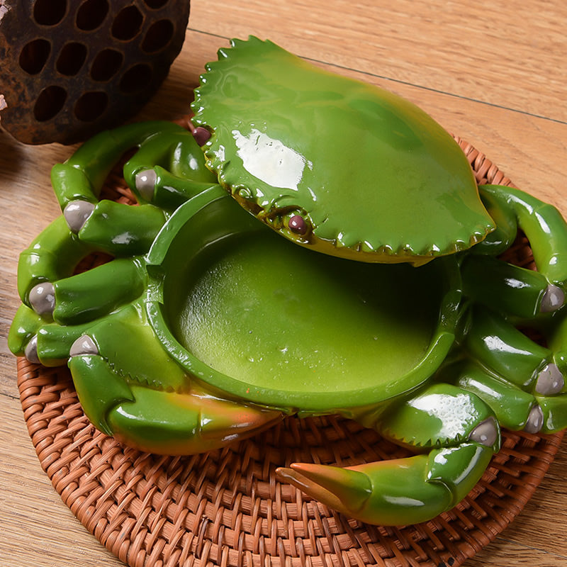 Crab-Shaped Ashtray – Unique Ocean-Inspired Smoking Accessory & Home Decor