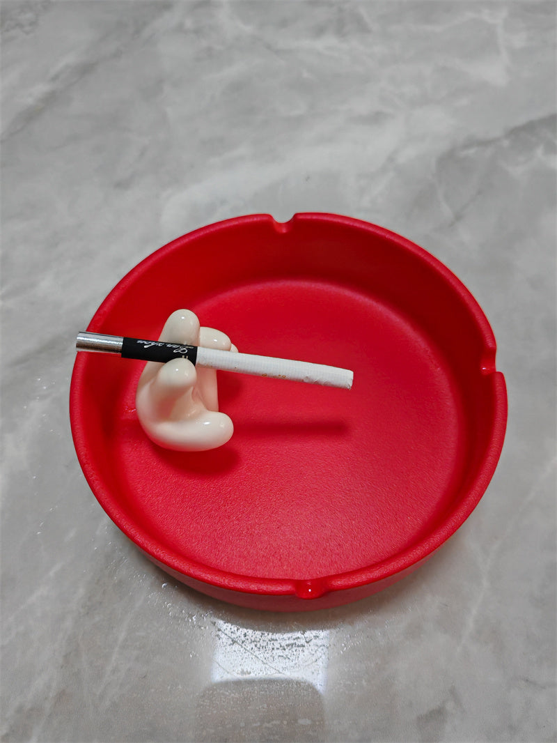 Creative "Peace Sign" Hand Ashtray, Funny Decorative Cigarette Ashtray