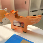 Cute Animal - Shaped Coin Banks  (Fox & Dinosaur), Kids' Money Saving Boxes