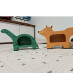 Cute Animal - Shaped Coin Banks  (Fox & Dinosaur), Kids' Money Saving Boxes