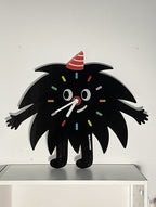Whimsical Monster - Shaped Wall Clock, Fun Decor for Kids' Room or Playroom