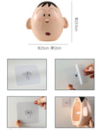 Cartoon Character - Shaped Wall - Mounted Tissue Box, Fun Facial Tissue Holder