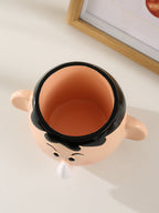 Cute Cartoon Character Pen Holder, Whimsical Desk Organizer for Pens & Small Items