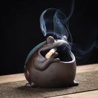 Frog - Shaped Ceramic Ashtray, Cute Animal - Themed Cigarette Ashtray