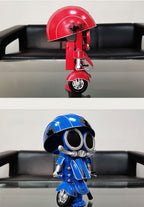 Handmade Metal Robot Figurines, Retro - Style Mechanical Character Decorations