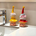 Kawaii Mushroom Jewelry Stand & Hair Tie Holder - Whimsical Pointed Cap Fairy Figurine