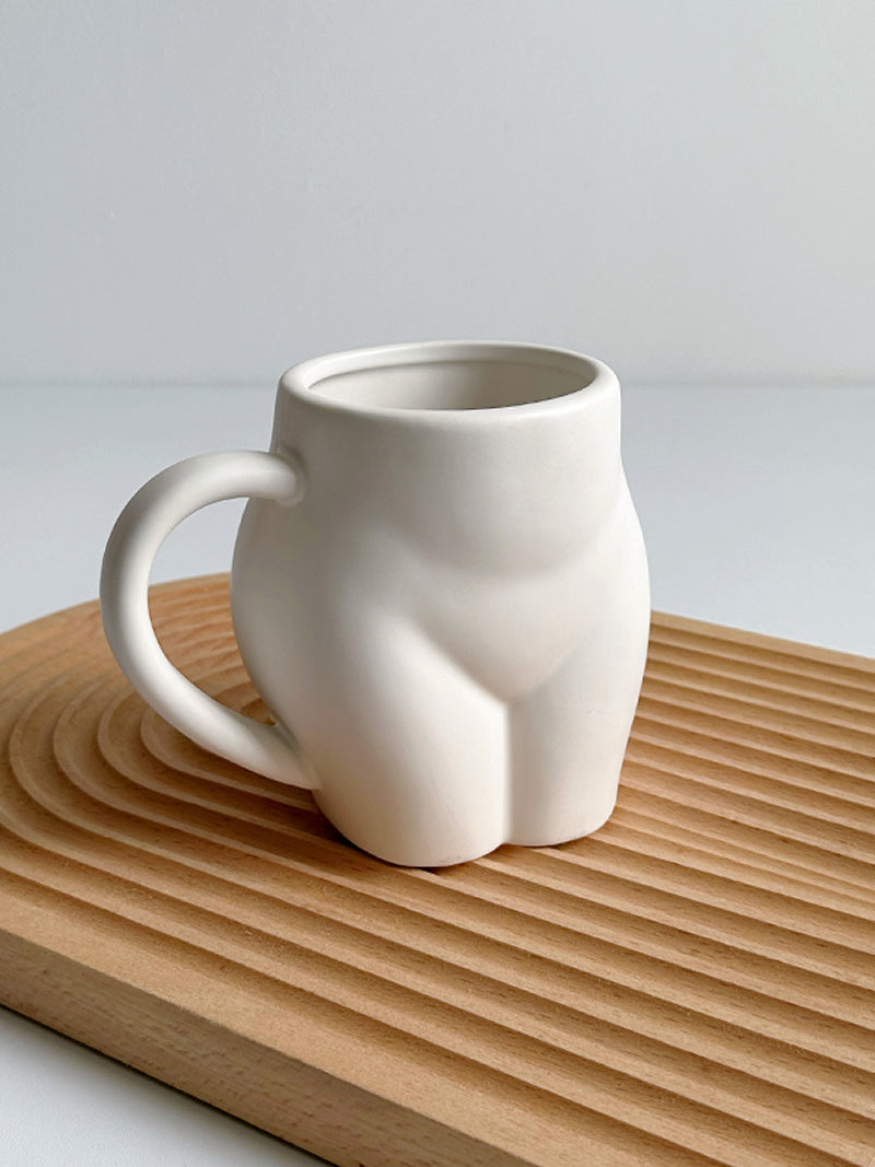 Novelty Body - Shaped Ceramic Mugs, Funny Coffee/Tea Cups for Home & Office