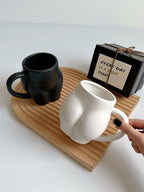 Novelty Body - Shaped Ceramic Mugs, Funny Coffee/Tea Cups for Home & Office