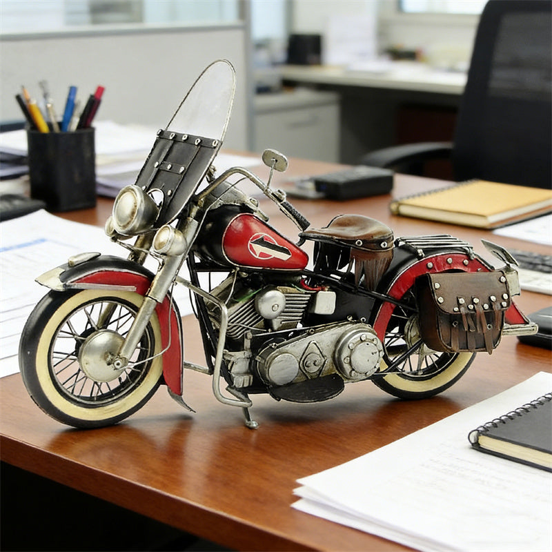 Rev Up Your Space: Vintage Motorcycle Model Decor – A Ride for Your Shelves
