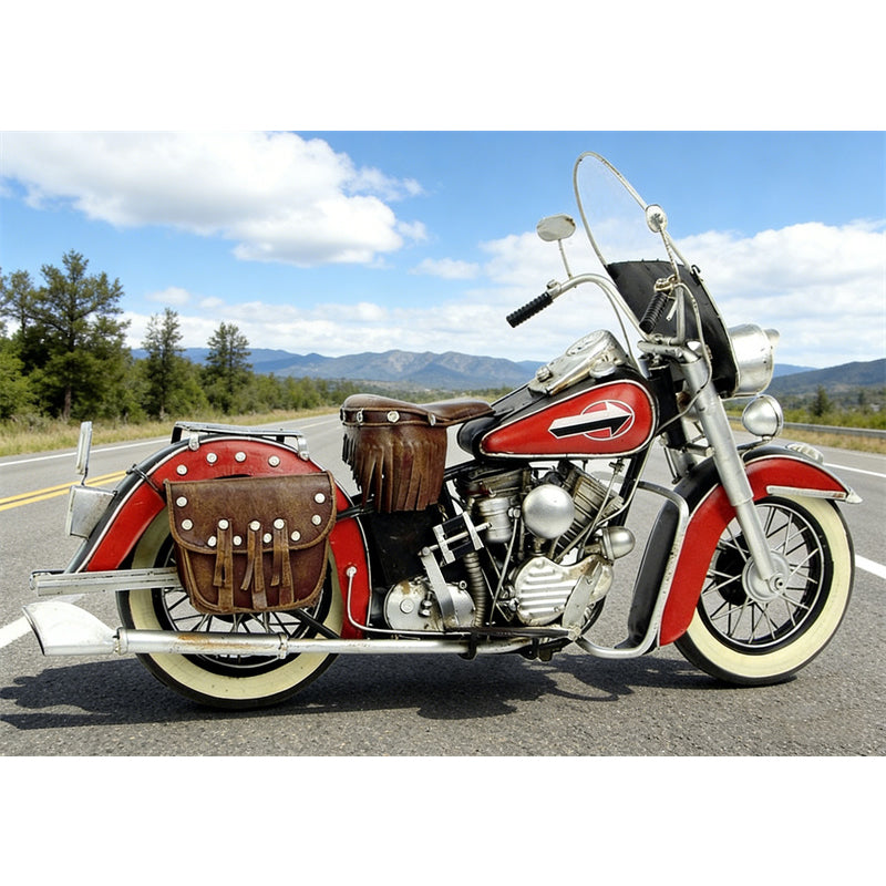 Rev Up Your Space: Vintage Motorcycle Model Decor – A Ride for Your Shelves