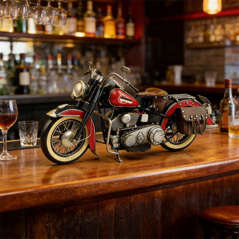 Rev Up Your Space: Vintage Motorcycle Model Decor – A Ride for Your Shelves