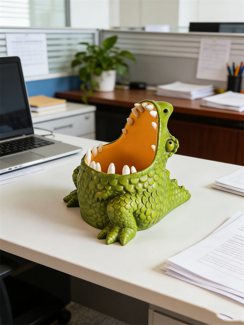Tame Your Desk Chaos: Meet the Fiercely Cute Dinosaur Pen Holder